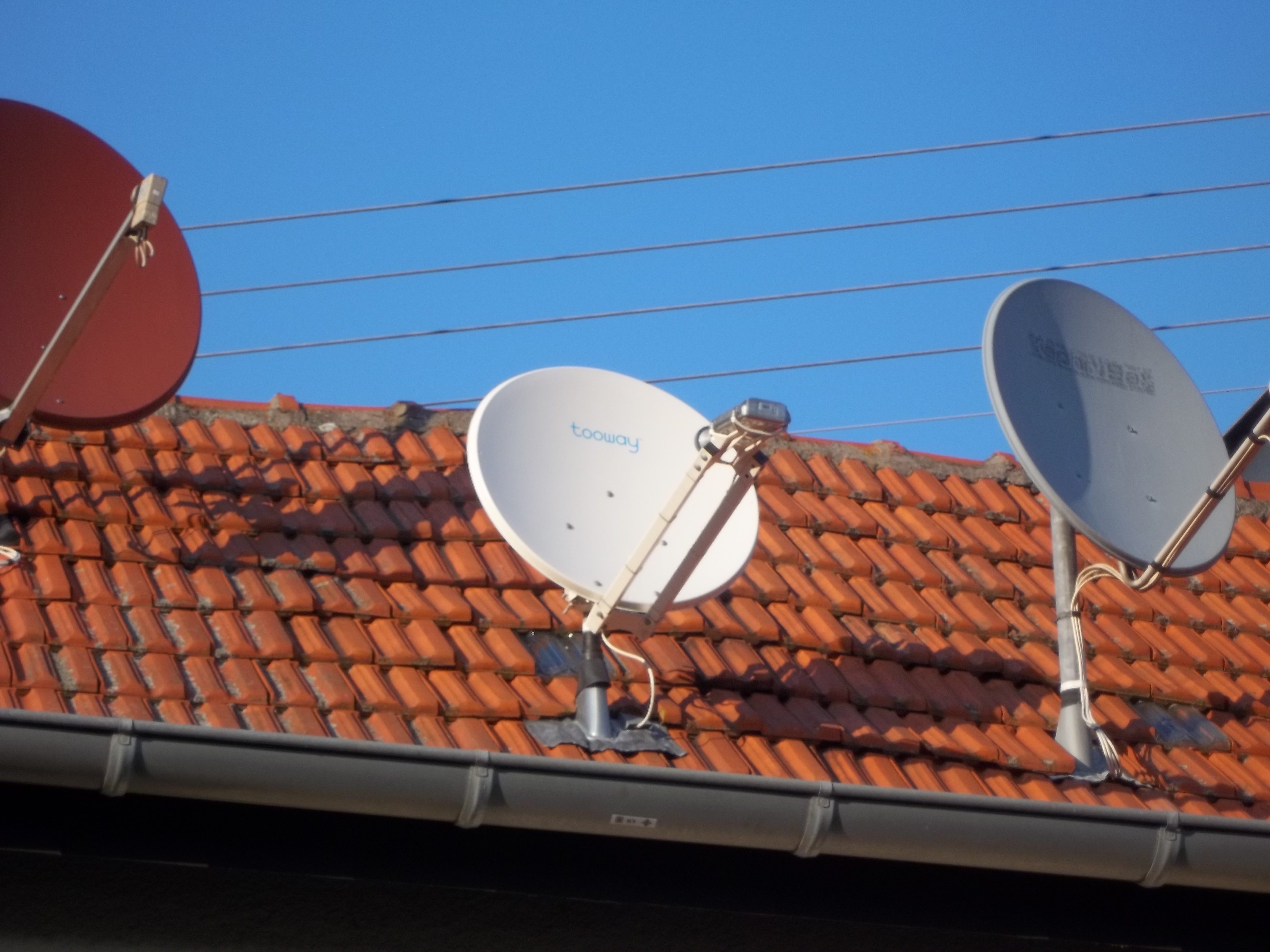 Satellitentechnik verschiedene Varianten